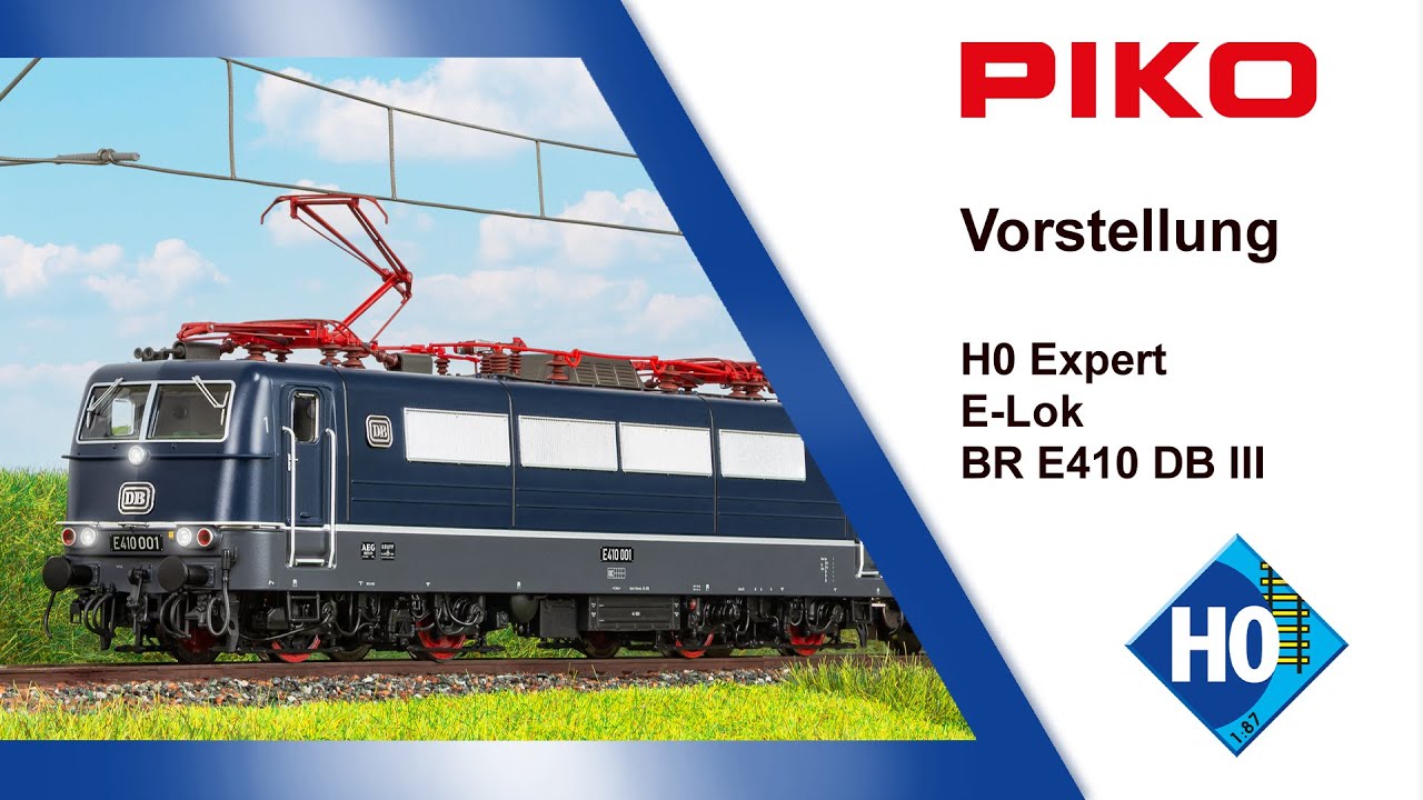 PIKO [V160] H0 Expert E-Lok BR E410 DB III 
