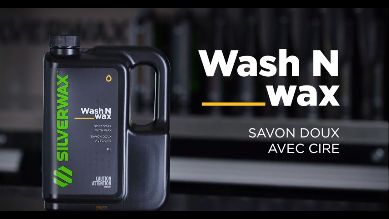 Silverwax Wash N Wax - Savon doux avec cire