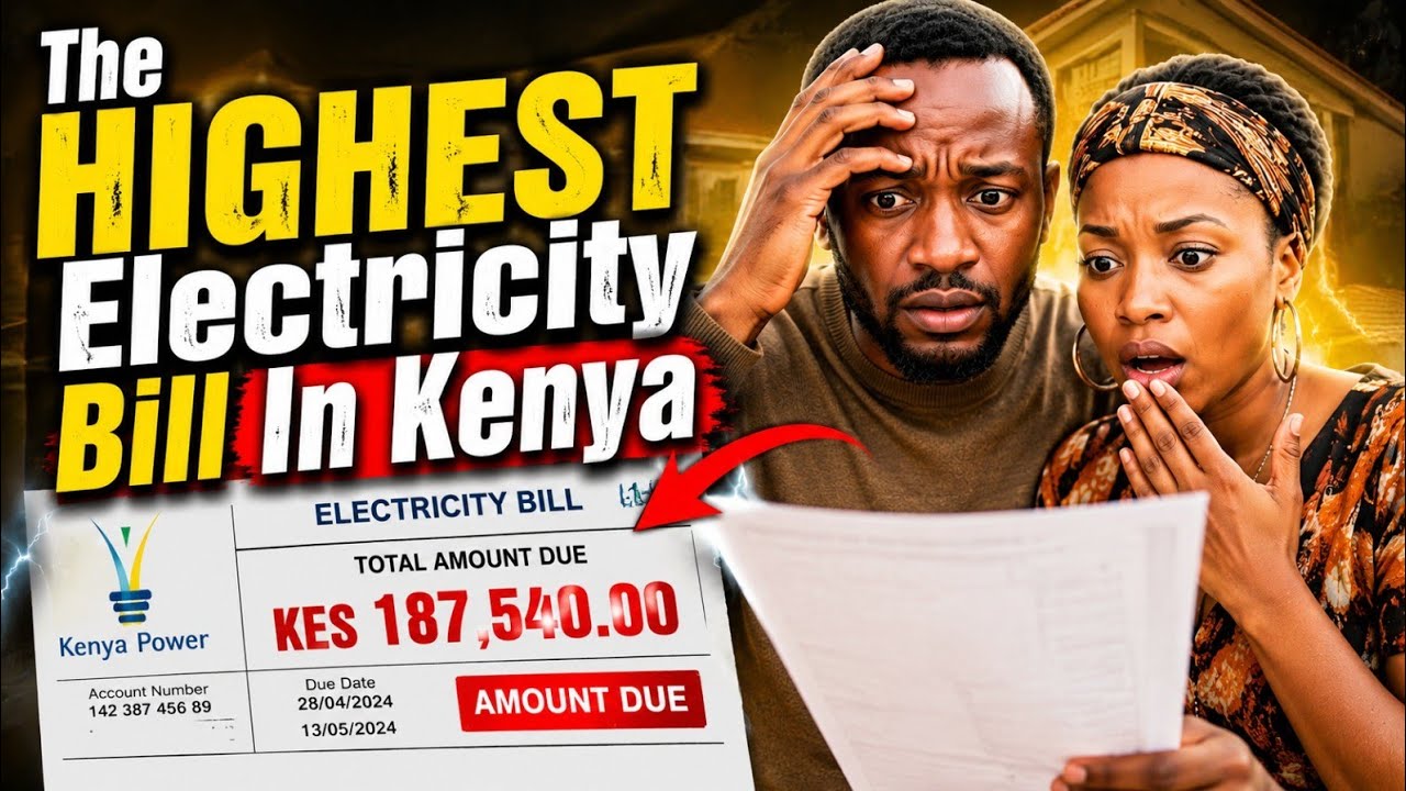 САМЫЙ высокий счет за электроэнергию в Кении 🇰🇪