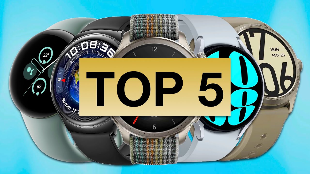 LOS 5 MEJORES SMARTWATCH ANDROID DE 2024