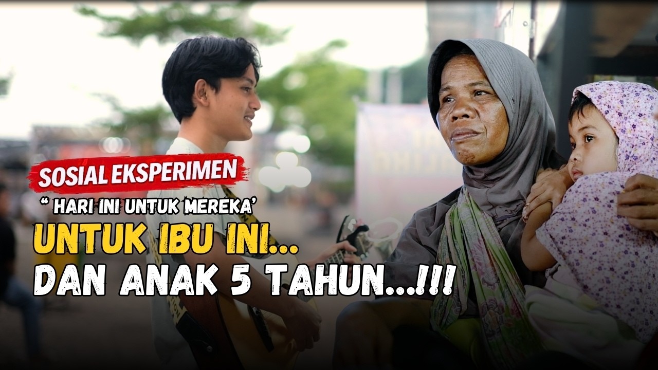 Rezeki dari Sholawat Ini Kami Titipkan untuk Ibu Pemulung & Anak 5 Tahun
