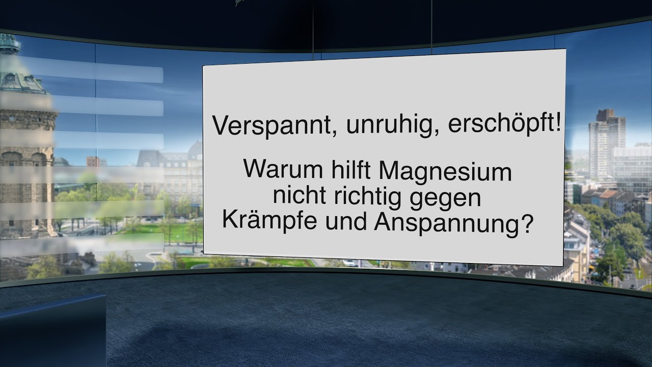 Angespannt, unruhig und erschöpft: Was hat das mit Kalzium, Kalium, Magnesium und der Atmung zu tun?