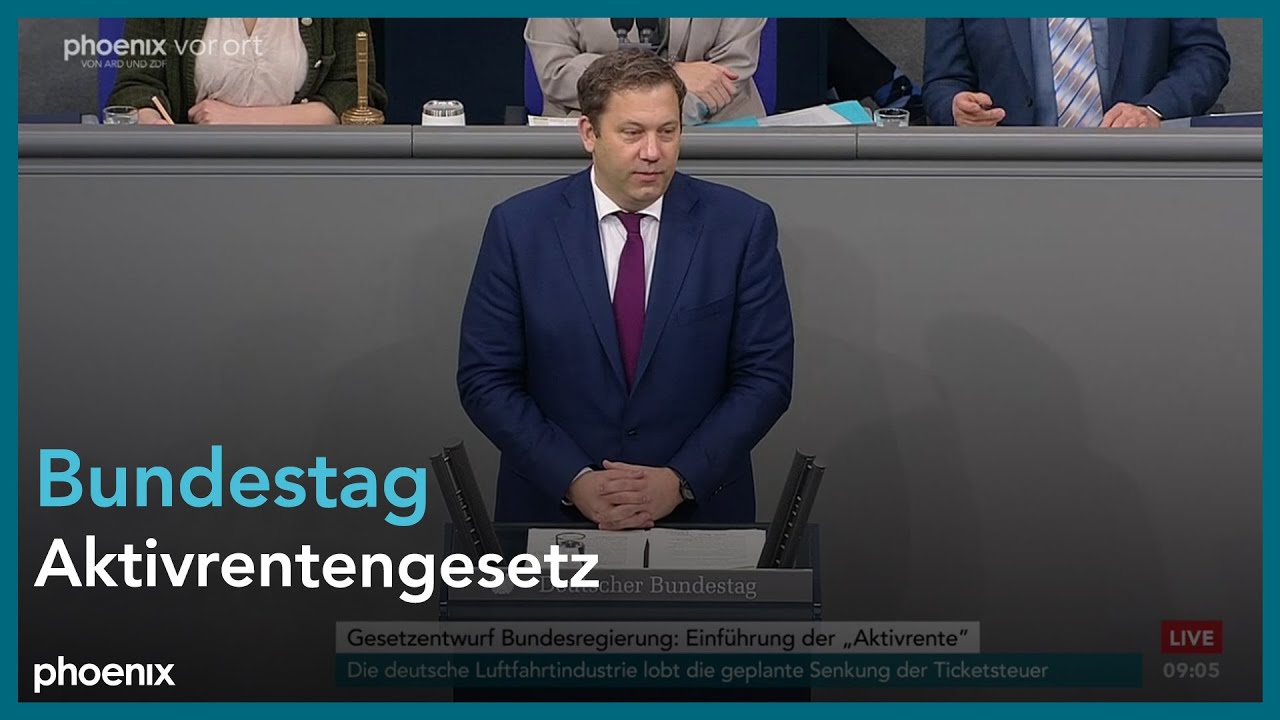 Bundestagsdebatte zum Aktivrentengesetz am 14.11.25