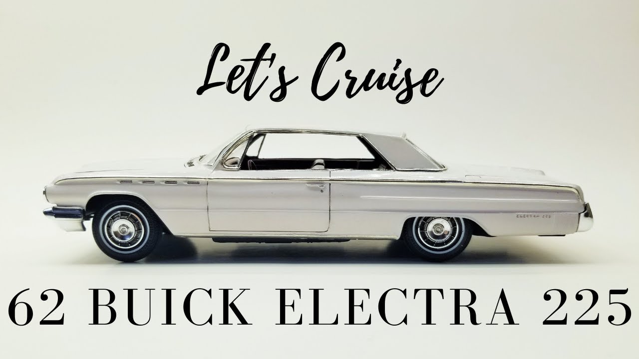1962 Buick Electra 225 by AMT 1:25 Scale With Bare Metal Foil Completed!!  PT:2
