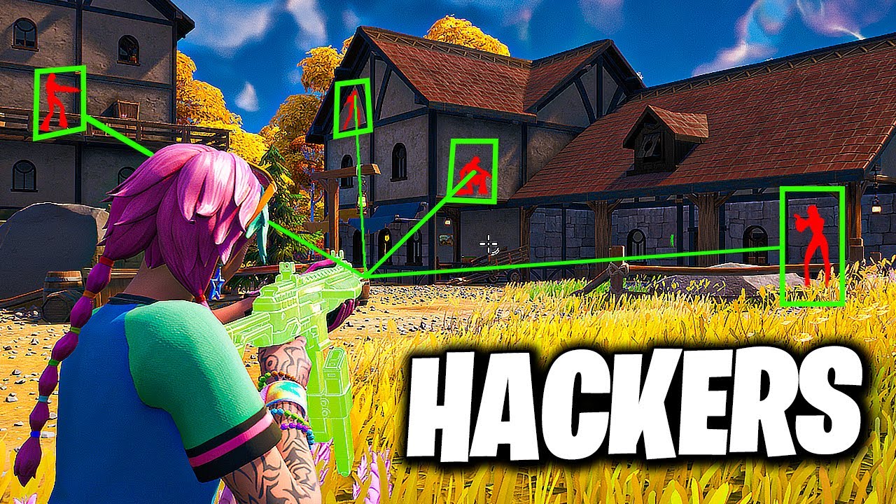 ENCONTREI *5 HACKERS* NO CAP&Iacute;TULO 4 DO FORTNITE!