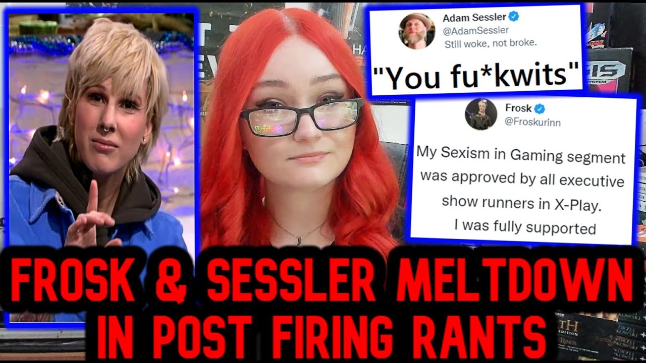 Froskurinn & Adam Sessler Have MASSIVE G4TV Meltdowns | Execs BACKED UP The Sexism In Gaming Rant