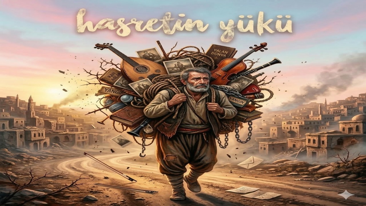 Hasretin Yükü 🥀 (Yürek Yakan Duygusal Şarkı)  #müzik