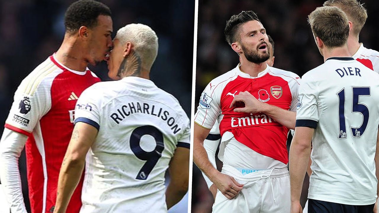 When players lose control (arsenal vs tottenham)
