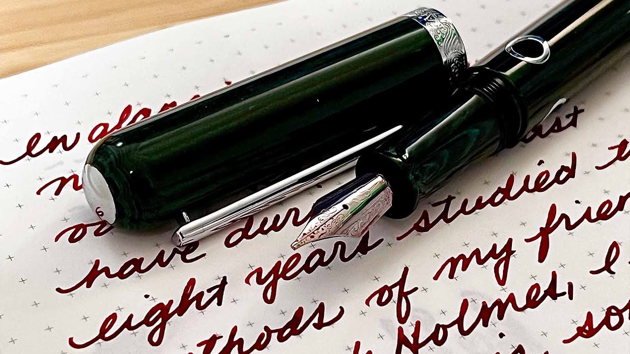 Writing with the NAHVALUR NAUTILUS