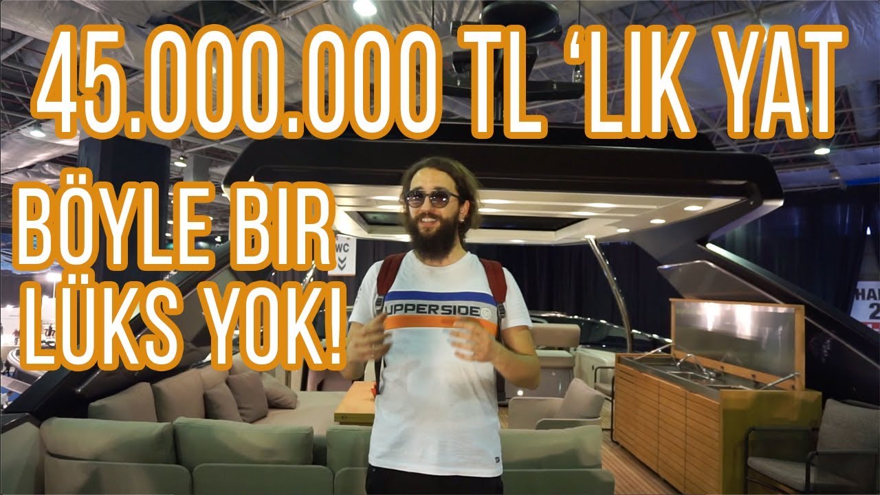45.000.000 TL 'LİK ULTRA LÜKS MEGA YAT || SANLORENZO SL86