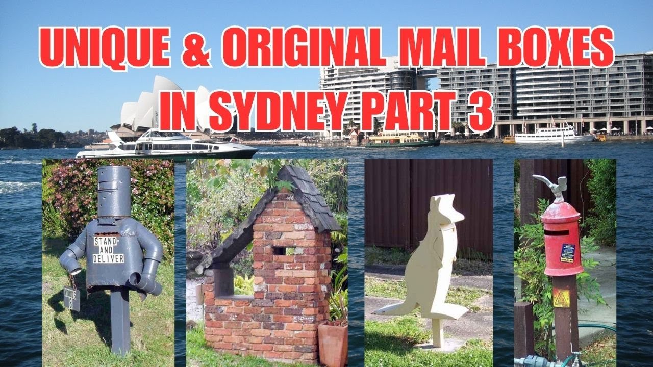 UNIQUE AND ORIGINAL SYDNEY MAIL BOXES PART 03