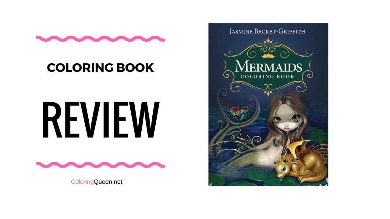 Mermaids Coloring Book - Jasmine Becket-Griffith