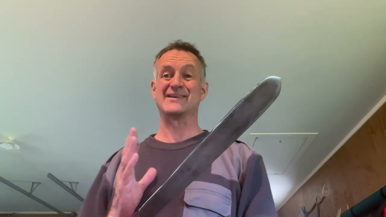Maasai Knife! - The utilility tool and weaspon carried by the Nomadic Maasai Tribesmen of Africa