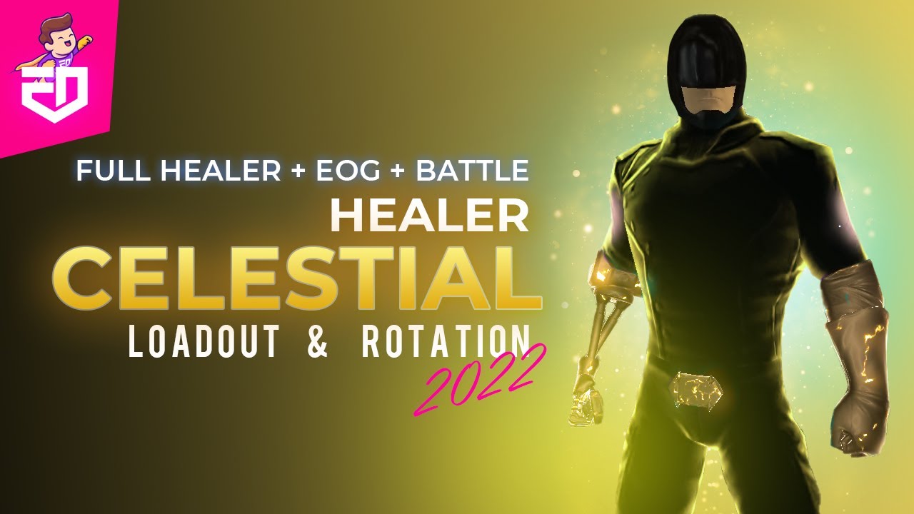 DCUO | Celestial HEALER Loadout & Rotation 2022 | iEddy Gaming