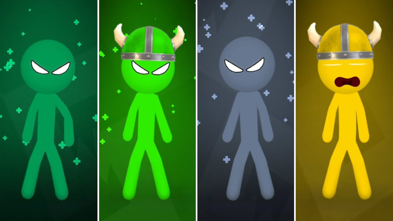 Stickman Party All Random MINIGAMES 1234 Player Games 2022 Gameplay