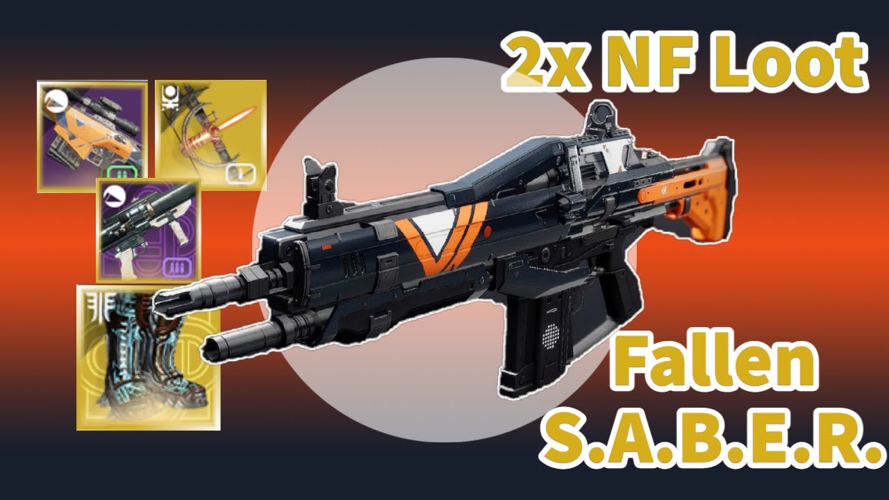 2x Loot Fallen S.A.B.E.R. (Shadow Price Farm) - Destiny 2 Nightfall 1330 Master