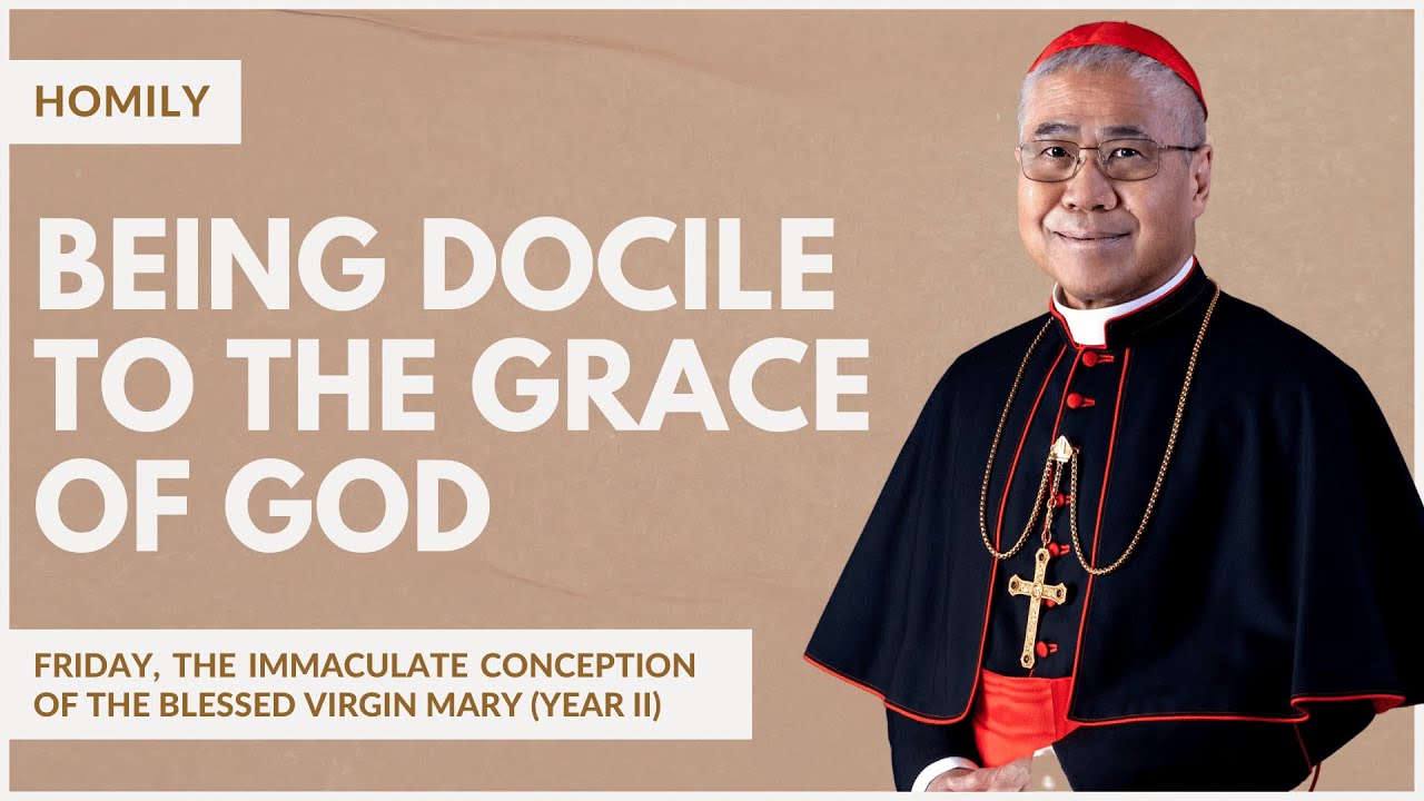 Being Docile To The Grace Of God - William Cardinal Goh (Homily - 08 Dec 2023)
