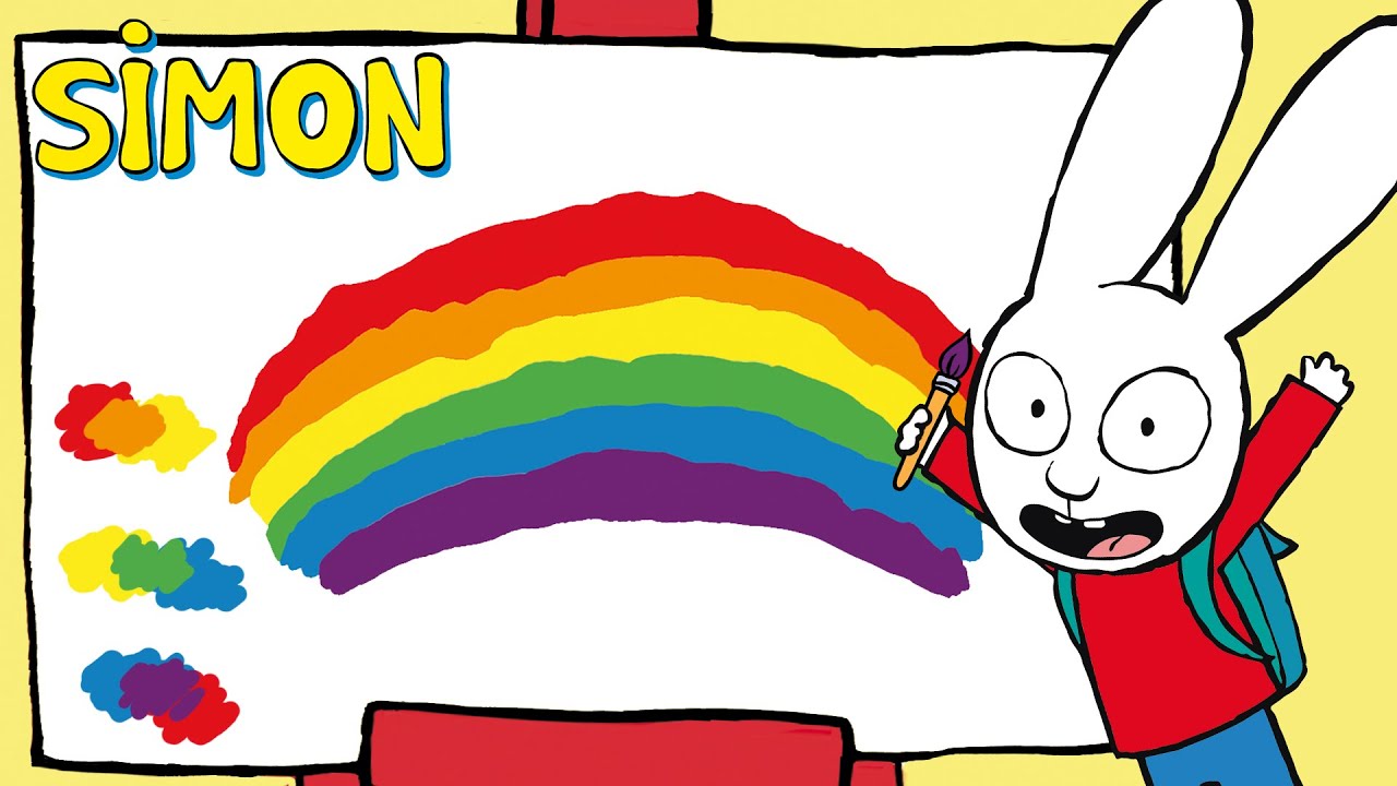 🌈 Simon d&eacute;couvre les couleurs ! 🎨 | Simon | Compilation | Dessin anim&eacute; pour enfants