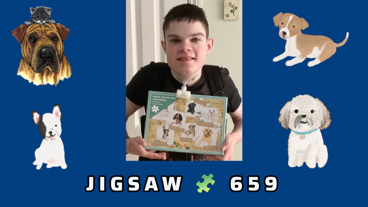 Matty’s time lapse puzzles JIGSAW 659 Classic Companions 1000 pieces 25/9/24 - 28/9/24 