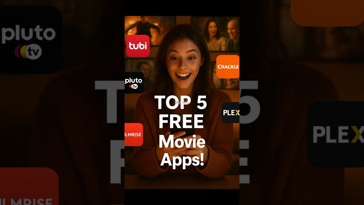 Top 5 Best Free Movie Apps😱#FreeMovieApps#BestApps2025#MovieApps