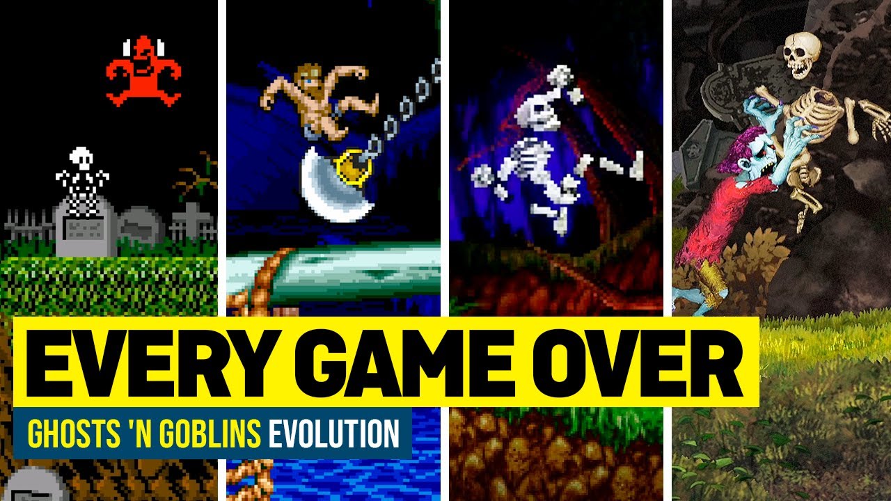 The Evolution of Game Over in Ghosts 'n Goblins Games