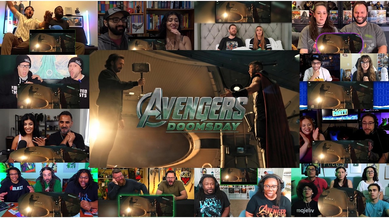 Avengers: Doomsday | Official Trailer | Mega Reaction Mashup ⚡🎬🔥