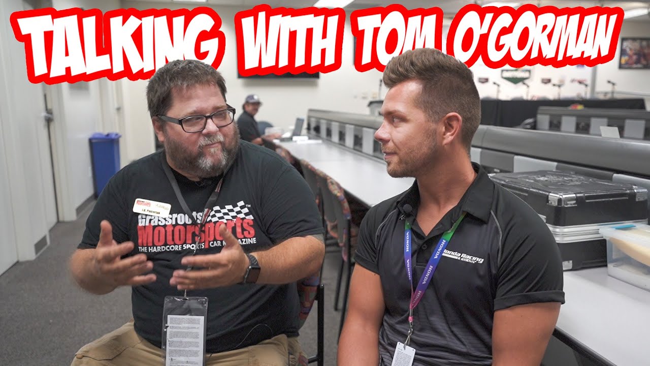 Talking with Tom O'Gorman: Life as a Pro Racing Driver