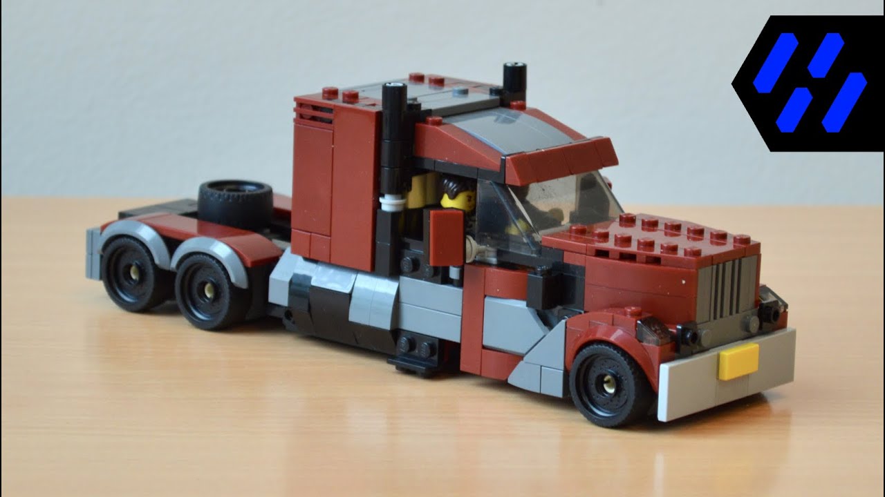 Semi Truck MOC Instructions -  76903 Alternate Build