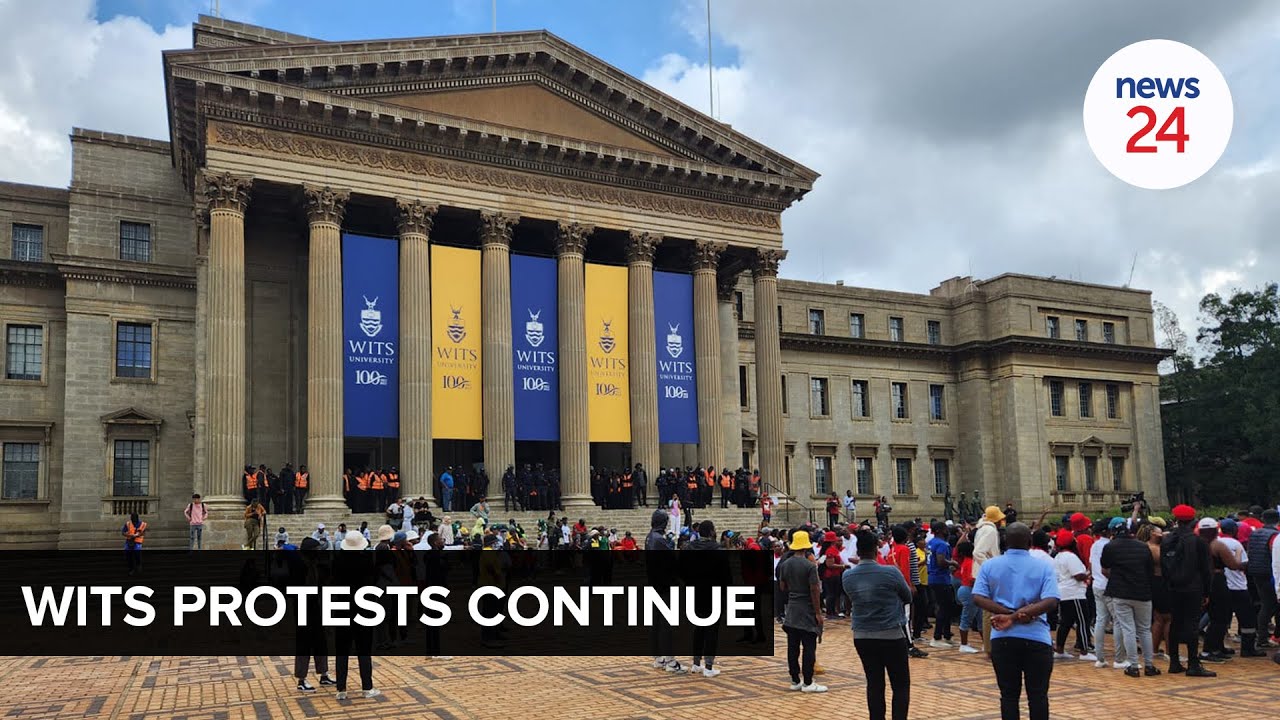 WATCH | Wits students gather for day 3 of protest despite transgressors being suspended