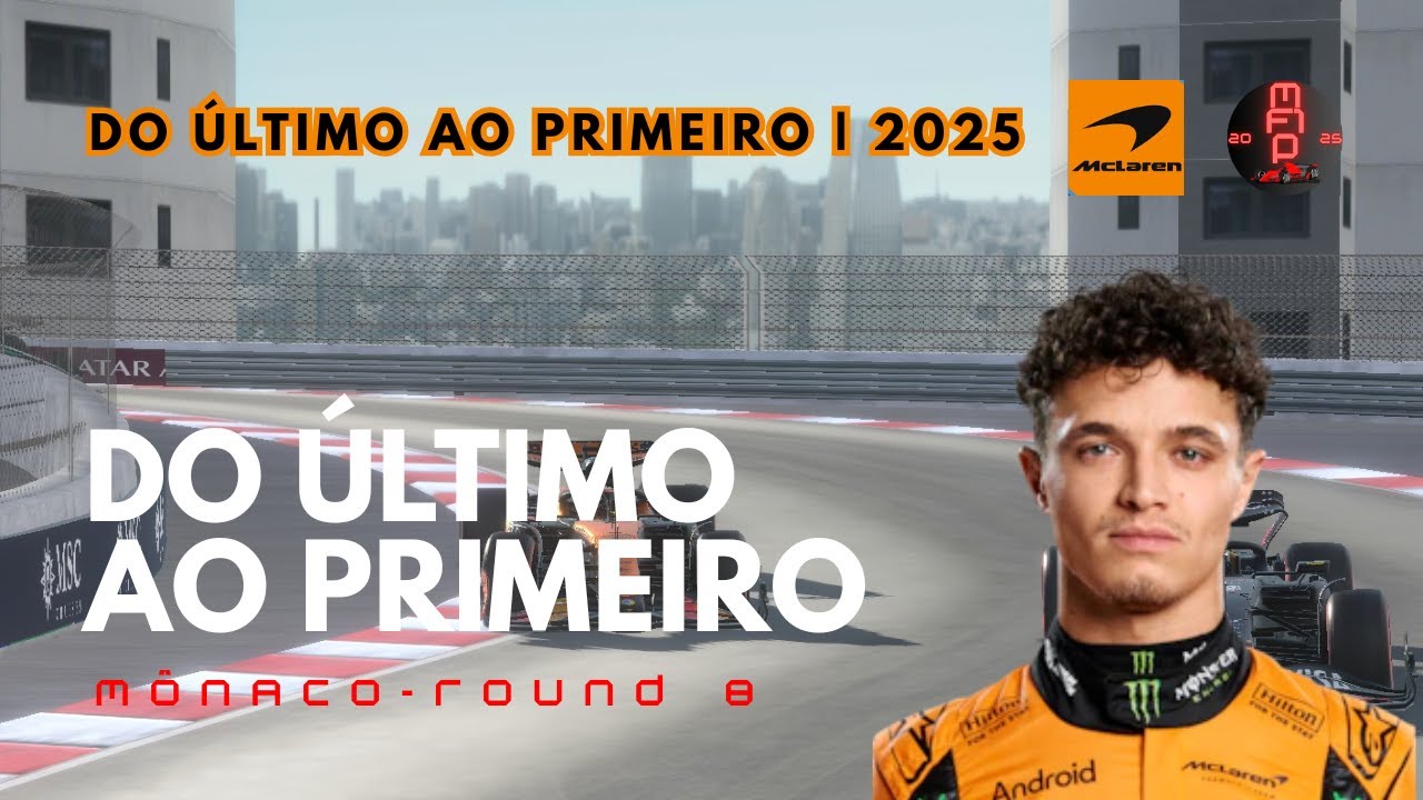 Do Último ao Primeiro | 2025 Mônaco - Round 8