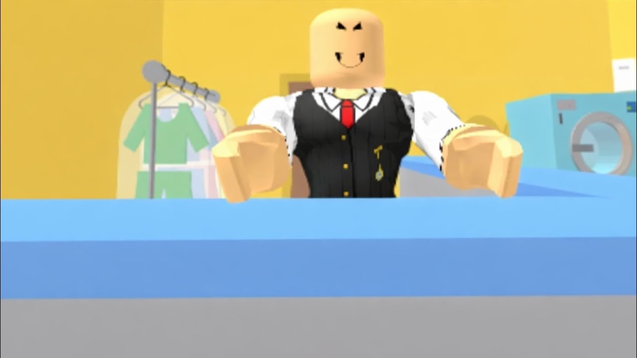 Gw baru aja laundry dan yg punya tempatnya botak🤣 -Roblox Escape The Laundromat Obby! (NEW)