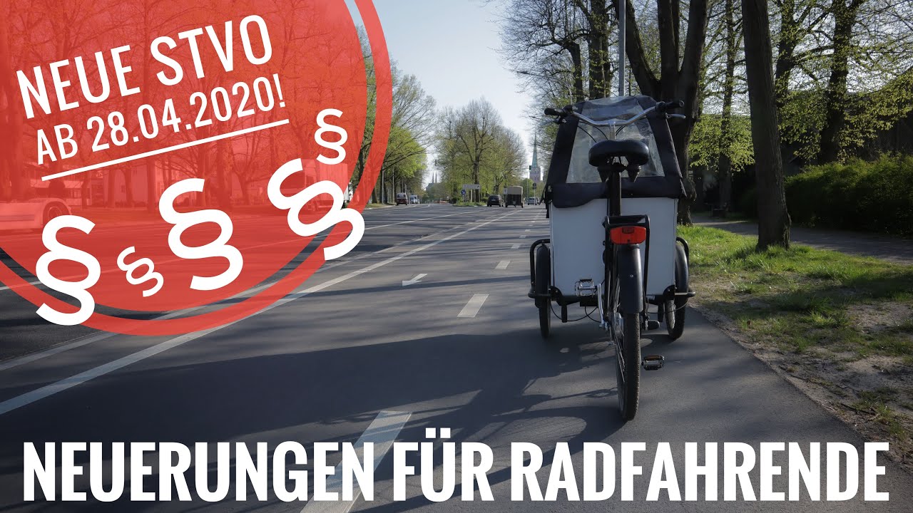 Neue StVO seit dem 28.04.2020! Mehr Rechte f&uuml;r Radfahrer in Deutschland? Wie sieht die Praxis aus?
