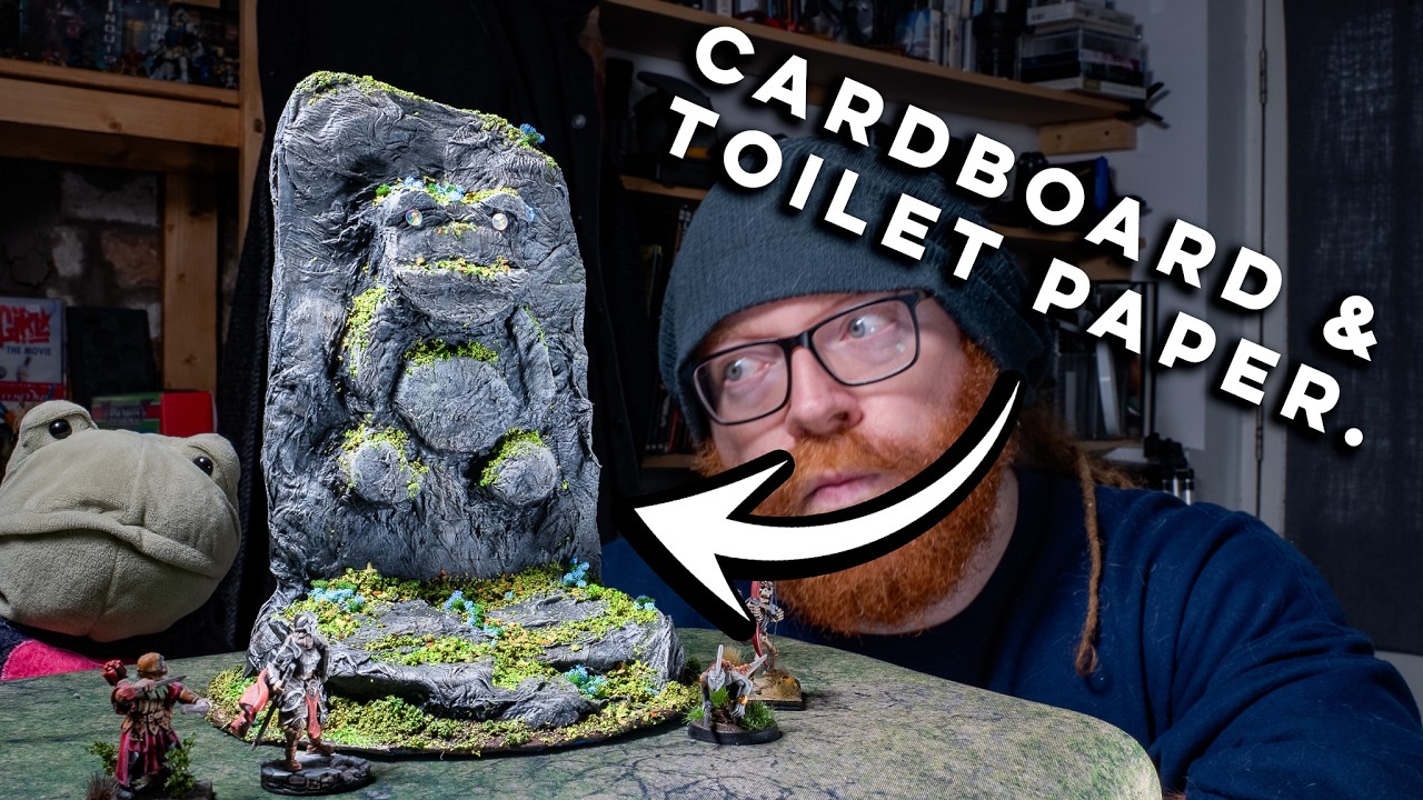 How to Make Hills and Rocks - Simple, Cheap, Effective