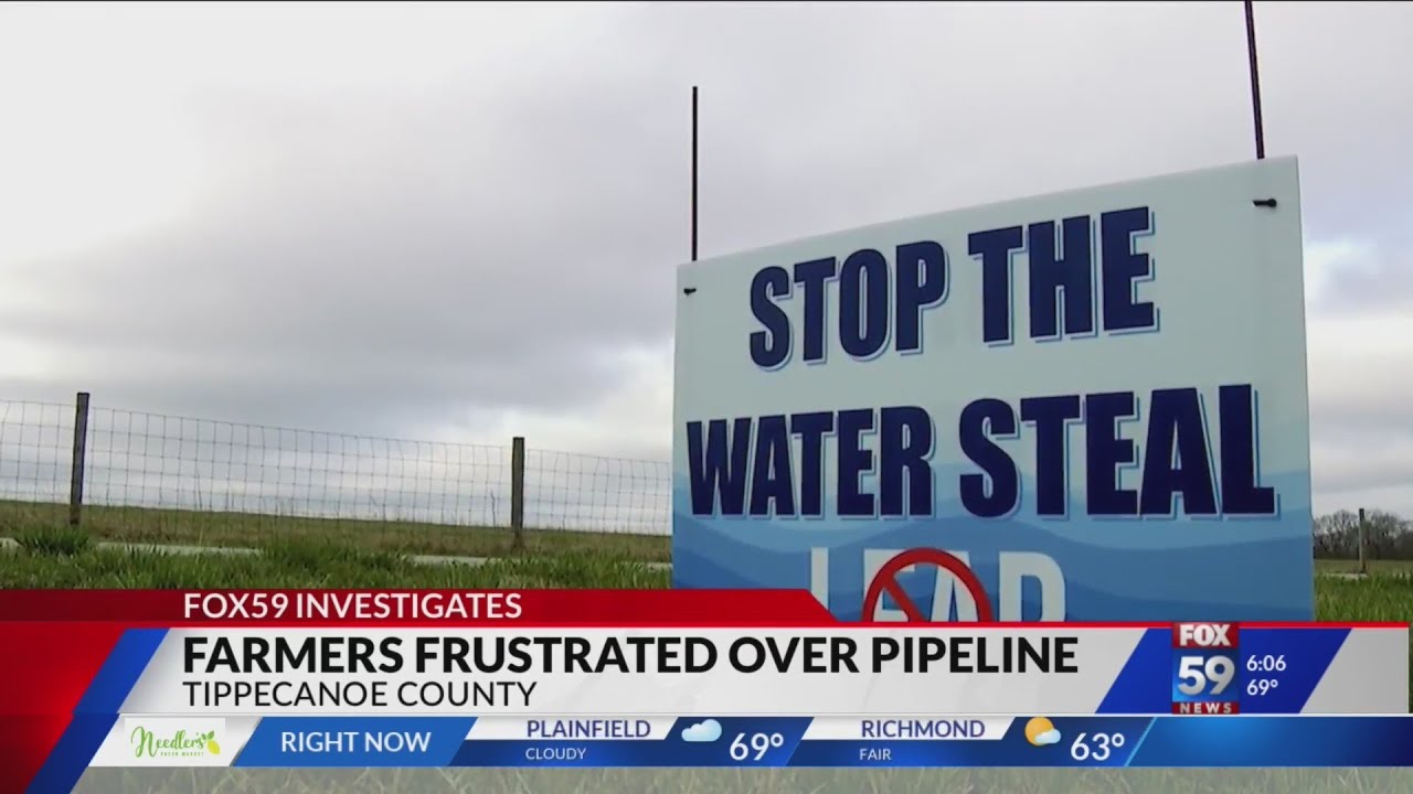 Tippecanoe County farmers frustrated over pipeline