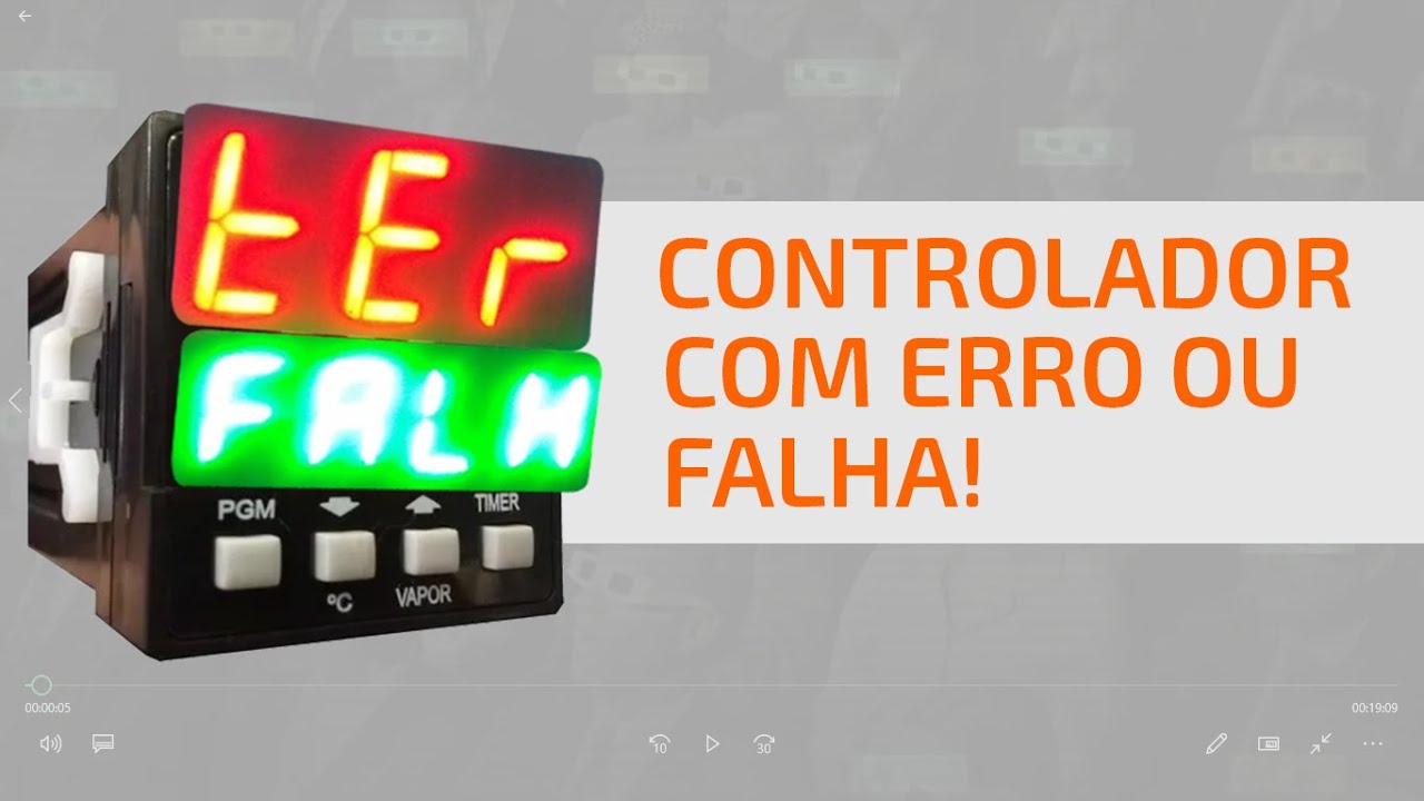Controlador de forno com erro! Forno não liga!