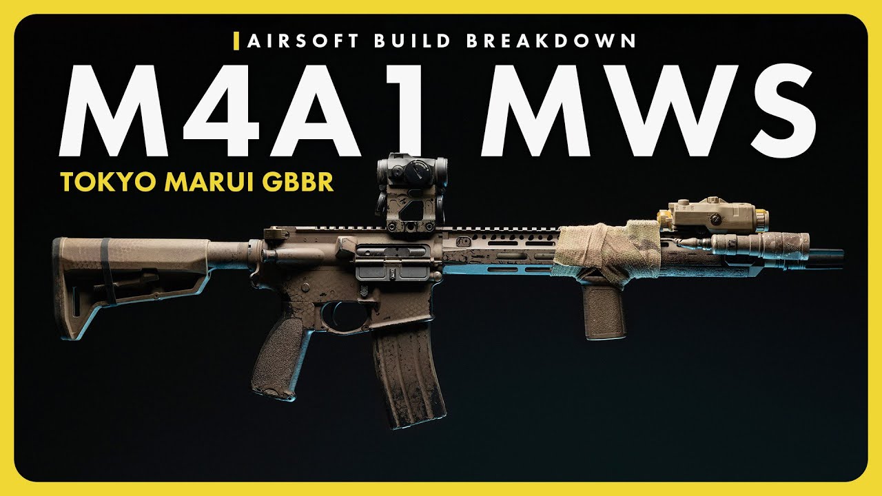 MWS Build Breakdown | 東京マルイ M4A1 MWS GBBR カスタム紹介【BLKFOX x PASSiVE SHOOT】