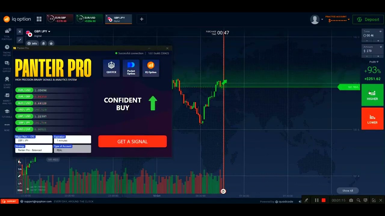 How to Download FREE IQ OPTION AUTO TRADING SIGNAL BOT | LIVE SIGNAL AUTO BOT - PANTEIR PRO 
