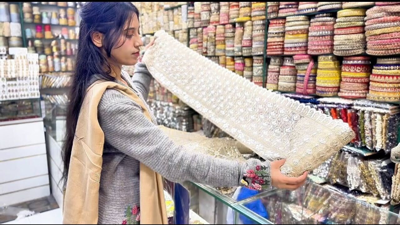 Fancy laces|designer Laces|Fancy Buttons|Fancy Patches|Affordable Shopping Liberty Market Lahore|