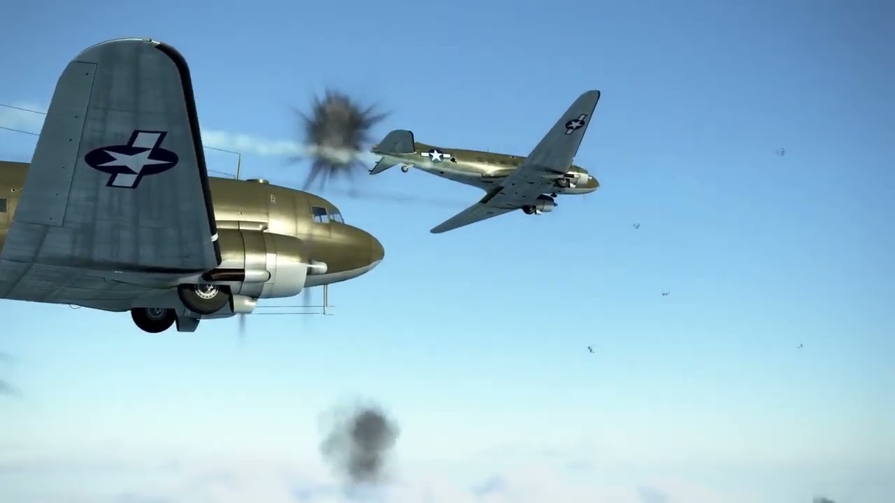 Large Bomber Formations VS Flak & AAA! V248 | IL-2 Sturmovik Flight Simulator Crashes