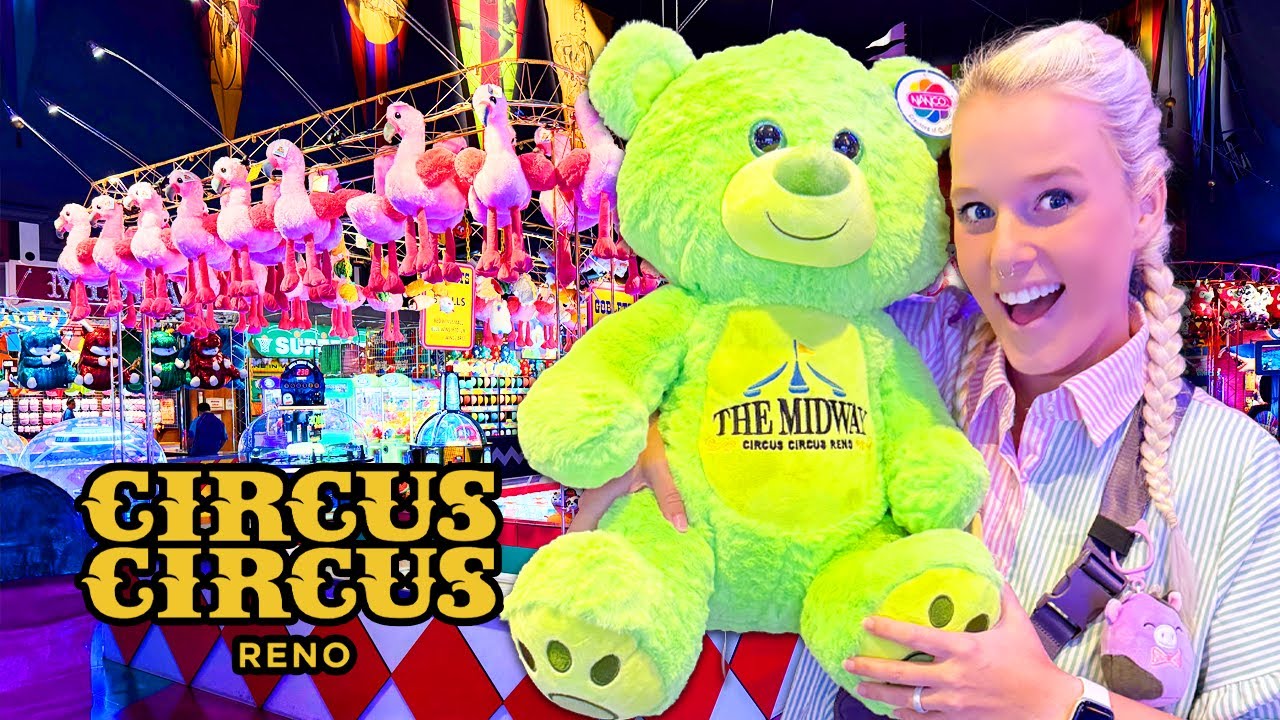 Большие карнавальные игры в цирке Circus Circus Reno!