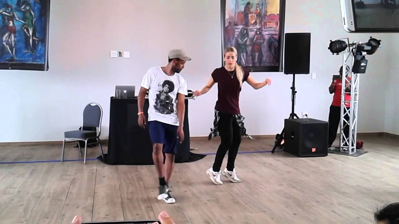 Salsa Hiphop Fusion Workshop demo in Cape Town -  Nina & Zerjon