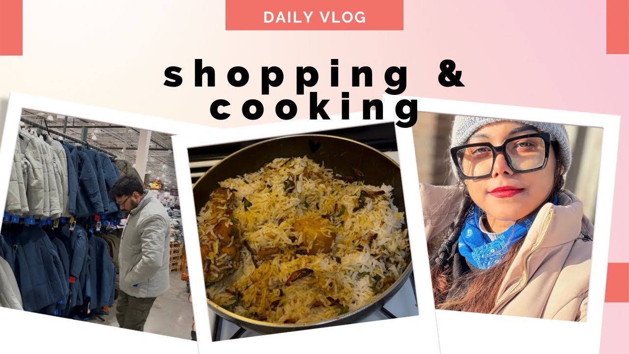 Husband র জন্মদিনের শপিং 🎁 Costco তে & চটজলদি চিকেন বিরিয়ানি বানালাম! Husband's birthday gifts 🎁