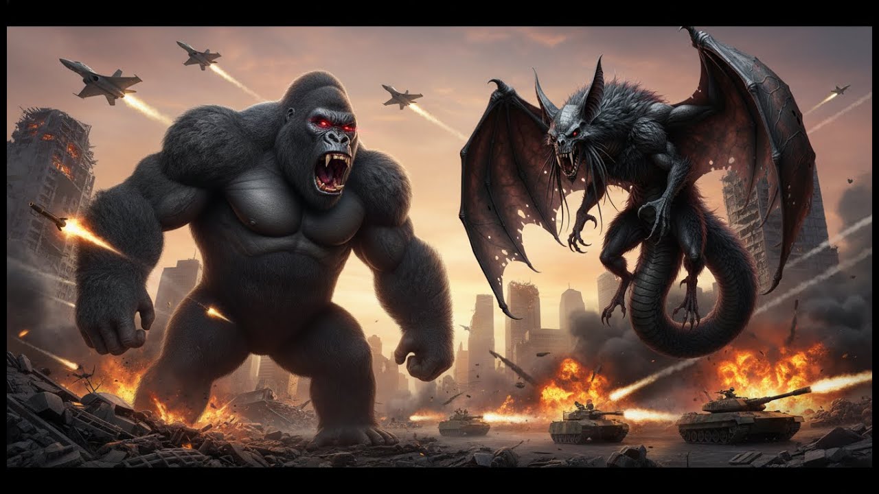 KONG VS. DEVIL BAT: The Ultimate Primal Showdown