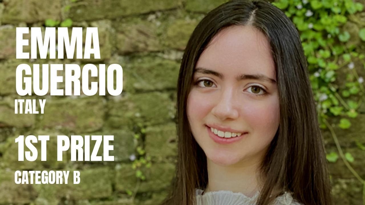 Young Euregio Piano Award 2025 | Final - Emma Guercio (Italy) | 1st Prize Category B