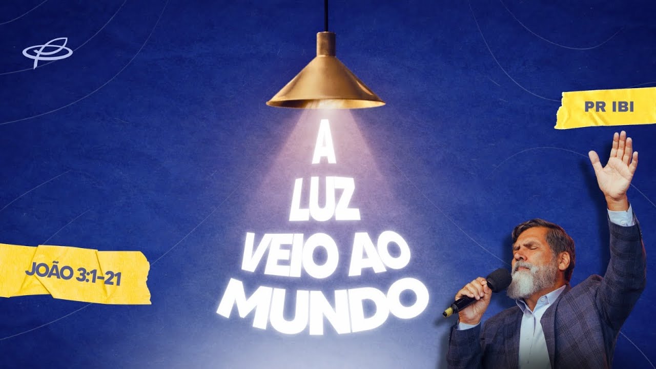 Culto ao vivo - A Luz veio ao mundo -  Pr. Ibi - 01/03/2026