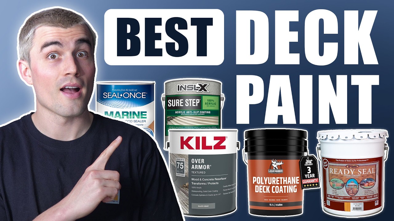Top 5 Deck Resurfacers | Best Deck Paints and Sealers Compared