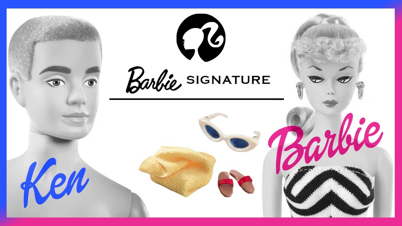 Barbie & Ken - Reproducciones Silkstone de Aniversario - La Pareja de Playa Perfecta - Signature