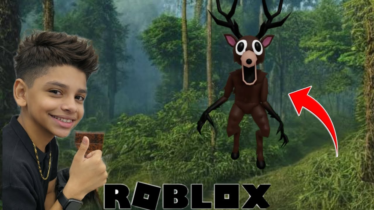 ANTHONY GAMES Jogou 99 Noites na Floresta no Roblox😱