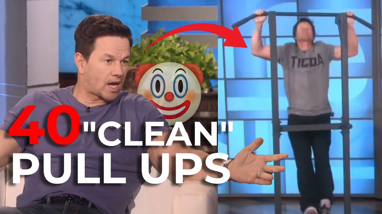 Mark Wahlberg Says He Can Do 40 Pull Ups ?!