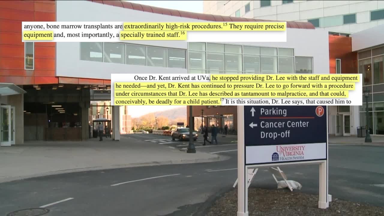 UVA Health exec allegedly pressured doctor to do procedures without necessities